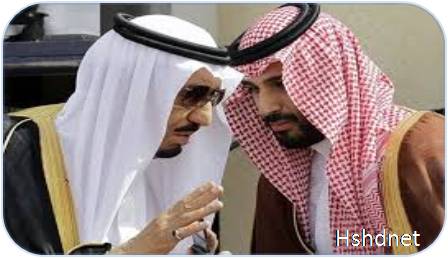 سلمان ملك السعودية ونجله